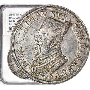 Austria, Tyrol, Ferdynand II , Dwutalar (2 thaler) 1546-1596, Hall, bardzo rzadki i piękny