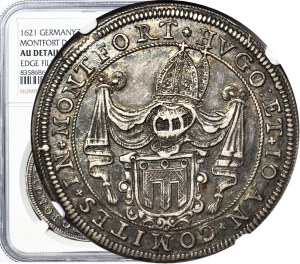 Germany, Montfort - County, Hugo and John VII, Thaler 1621, beautiful and rare