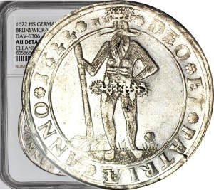 Germany, Brunswick-Wolfenbüttel - Frederick Ulrich, Thaler 1622, beautiful
