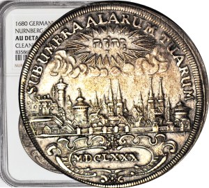 Germany, Leopold I, Nuremberg, Thaler 1680, beautiful and rare
