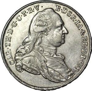 Germany, Bavaria, Charles II Theodor, Thaler 1778, beautiful