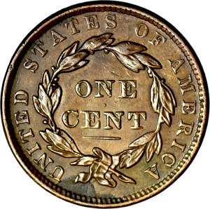 USA, 1 cent 1837