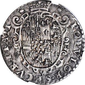 Italy, Sicily, Philip II, 1/2 ducato without date (1554-1598), RARE