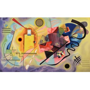 Vassily Kandinsky (1866 Moskwa, Rosja - 1944 Neuilly-Sur-Seine, Francja), Kompozycja abstrakcyjna