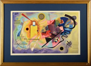 Vassily Kandinsky (1866 Moskwa, Rosja - 1944 Neuilly-Sur-Seine, Francja), Kompozycja abstrakcyjna