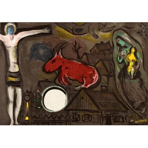 Marc Chagall (1887 Witebsk, Białoruś -1985 Saint-Paul-De-Vence, Francja), Mistyczne Ukrzyżowanie