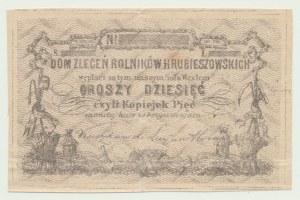 Hrubieszow, 10 groszy = 5 kopecks 1864, House of Orders of Hrubieszow Farmers