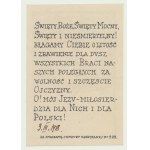Polish Relief Society for Victims of War 1914 - 1918, Brick