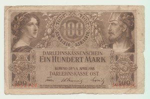 Kaunas, 100 marks 1918