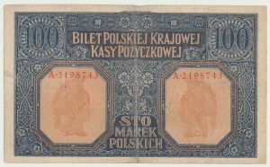 100 marks 1916 General, ser. A