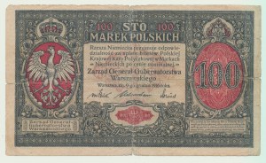 100 marks 1916 General, ser. A