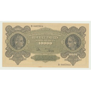 10.000 marek 1922, seria B