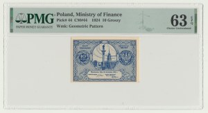 10 groszy 1924, bilet zdawkowy