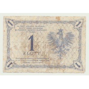 1 złoty 1919 Ser. S. 3 C, RZADKA POJEDYNCZA