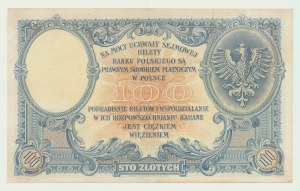 100 zloty 1919 Kosciuszko, S.A. series.
