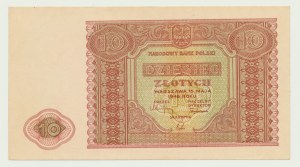 10 zloty 1946, no series designation