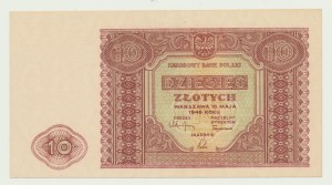 10 zloty 1946, no series designation