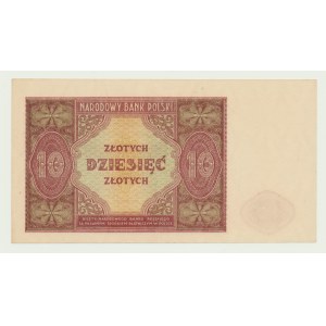 10 złotych 1946, bez oznaczenia serii