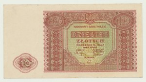 10 zloty 1946, no series designation