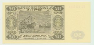 50 gold 1948, ser. EL, MODEL