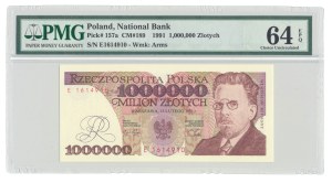 1,000,000 (1 million) zloty 1991, Reymont, series E