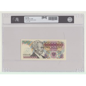 2.000.000 złotych 1992, seria A