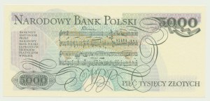 5,000 Gold 1986, Frederic Chopin, first series of vintage AY
