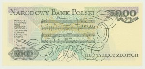 5,000 Gold 1988, Frederic Chopin, first series of CP vintage
