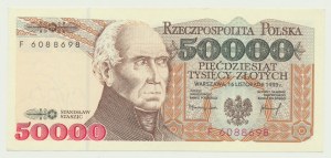50,000 zloty 1993, Staszic, series F