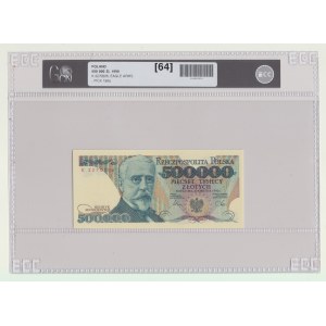 500.000 zloty 1990, serie K