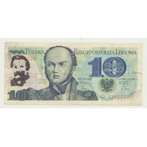 Solidarność, 10 zł 1982, stemple Lech Wałęsa / SOLIDARNOŚĆ