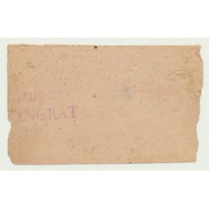Okupacja, Menck, Kruger & Sohn, Warschaw, 20 jaj 1943, kwit dostawy i wymiany na cukier