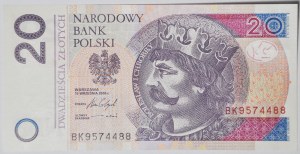 20 gold 2016, ser. BK