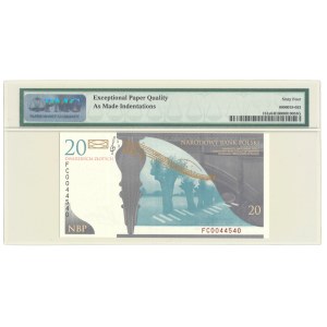 20 złotych 2009, Fryderyk Chopin, FC0044540