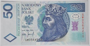 50 gold 1994, GW series, rare in UNC