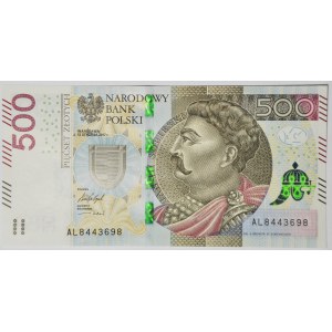 500 złotych 2017, seria AL 8443698