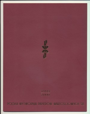 PWPW, John Paul II, watermarked paper 2000.