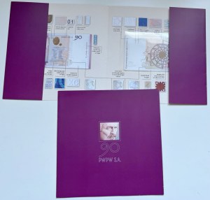 PWPW 90 Ignacy Jan Paderewski - 2 issue folders