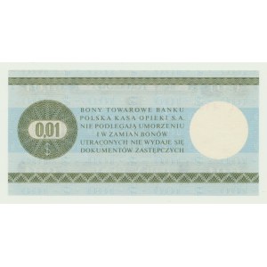 Pewex Bon Towarowy, 1 cent 1979, ser. HL