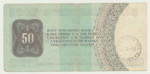 Pewex Merchandise Voucher $50 1979, ser. HJ