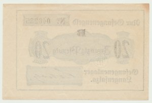 Langensalza prisoner of war camp, 20 fenig undated