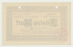 East Prussia (Ostpreussen), Goldap County (Kreis Goldap), 50 marks 13.11.1918, rarer