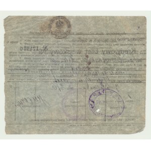 Kredytowy bilet wojskowy, Biała Podlaska 1922