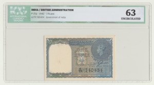 India, 1 rupee 1940