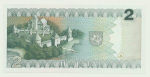 Lithuania, 2 lits 1994, DAA series