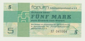 Germany, DDR, Forum, 5 marks 1979, ser. AF