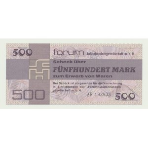 Niemcy, DDR, Forum, 500 marek 1979, ser. AB