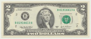 United States of America (USA), $2 2003