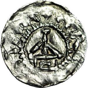 Niemcy, Szwabia, Strassburg, Otto III 983-1002, Denar
