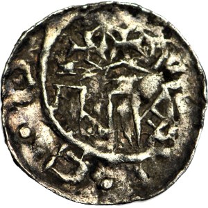 Ladislav I. Heřman 1081-1102, krakovský denár, první emise